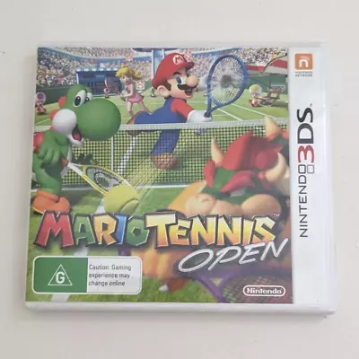 Genuine Nintendo 3DS Game Mario Tennis Open AUS PAL CIB Complete Tested! • $19.99