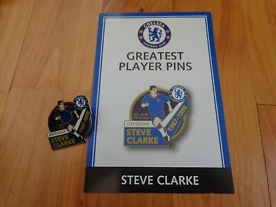 Rare Danbury Mint Chelsea Fc Greatest Players - Steve Clarke Enamel Pin Badge • $64.14