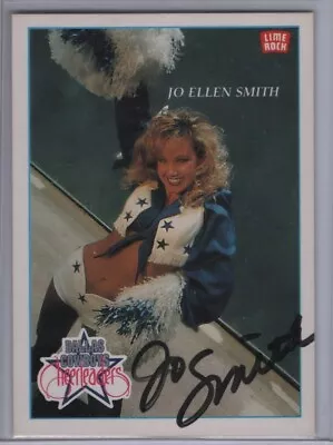 1992 Lime Rock Pro Cheerleaders [jo Ellen Smith] [autographed] • $10