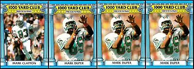 (4) 1987 Topps 1000 Yard Club  Miami Dolphins Lot • $3.60