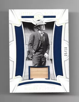 /10 Miller Huggins 2023 National Treasures Holo Silver Century Materials Bat Hof • $35.99