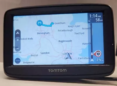 TomTom Car Sat Nav VIA 52 Europe U.K & Ireland Maps • £29.95