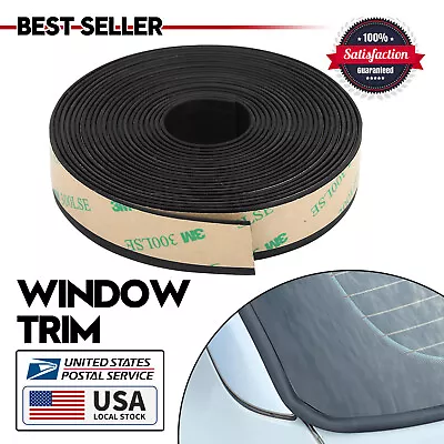 4M/13FT Rubber Seal Weather Strip Trim For Jeep Compass Front Rear Windshield • $14.69