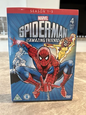 £39.99 • Buy Spider-Man And His Amazing Friends Seasons 1-3 (4 DVD) Marvel Animated Cartoon