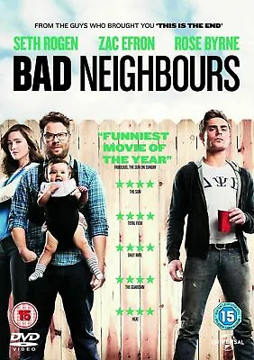 Bad Neighbours (DVD) NEW (2014) Seth Rogen Zac Efron • £1.96