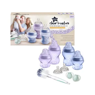 Tommee Tippee Closer To Nature New-Born Boy Starter Kit Anti-Colic Natural Latch • £22.99