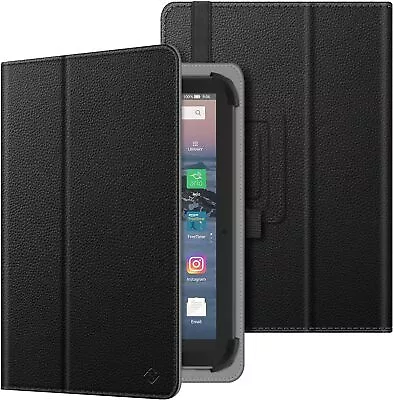 Universal Case For 7-8 Inch Tablet EReader Folio Book Style Protective Cover • $10.99