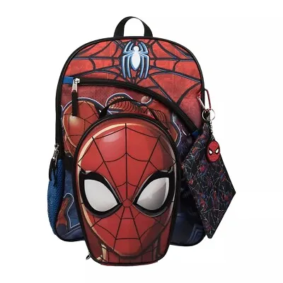 Kids Marvel Spider-Man 5-Piece Backpack Set Set • $35