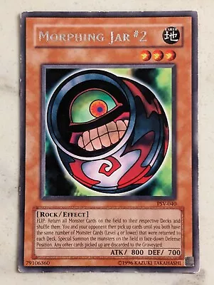 Morphing Jar #2 | PSV-040  | Rare | MP | Yu-Gi-Oh Card • $1.99