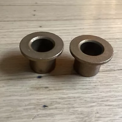 New Old Stock Hahn Snowblower Shaft Flange Bronze Bushings 1”x1”x3/4” • $19.99