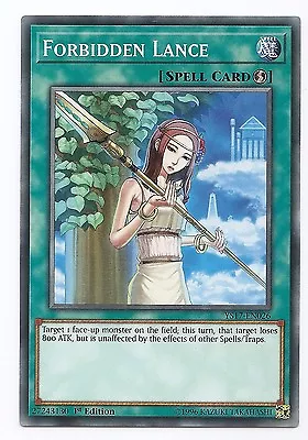 Forbidden Lance YS17-EN026 Yu-Gi-Oh Common Card 1st Edition New • £1.40