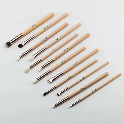 Makeup Brush Set (Private Label For Morphe) 12 Piece Eyes Shadow Brows Rose Gold • $48.50