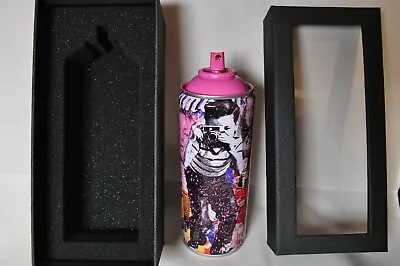 A - Mr Brainwash - Spray Can - Smile Full - Pink Edition - Limited To 200 • $407.70