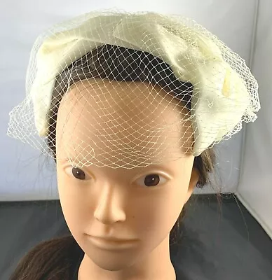 Vintage Women's Hat Caplet Headpiece Netting • $20