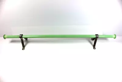 Vintage Depression Era Jadeite Green Glass Towel Bar With Hardware • $89.95