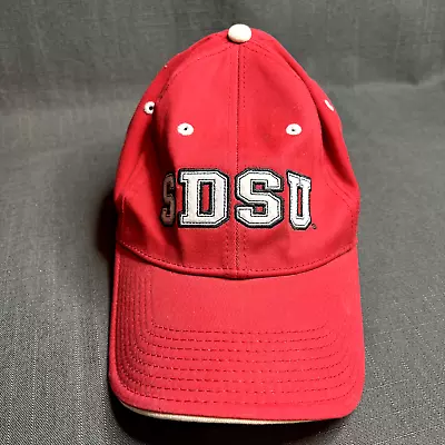 San Diego State Aztecs NCAA Basketball Men's Red Hat OSFM • $26.88