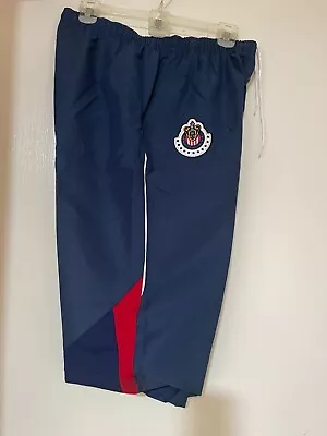 Reebok Chivas De Guadalajara Autentic 3/4 Training Soccer Pants Adult Sizes • $44.99