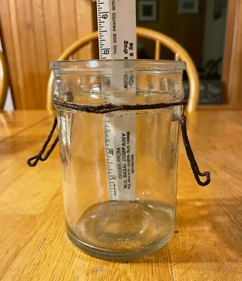 Vintage Victory Glass Preserves Jam Canning Jar  Smaller Kivlan June 28 • $4