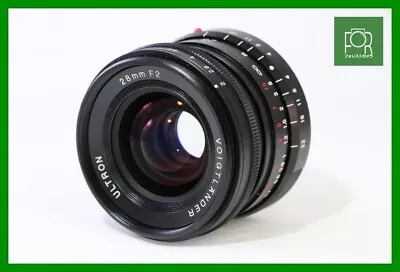 VOIGTLANDER ULTRON Camera Lens 28mm F2 M-mount • $580