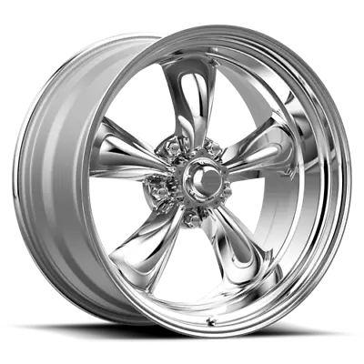 American Racing Vintage VN515 15X6 5X4.5 POLISHED -6MM - VN5155665 • $170