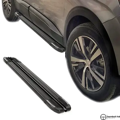 Running Board Side Step Nerf Bar For Volvo Xc 90 2003 - 2015  (BLACK) • $370.40