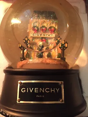 Givenchy Limited Edition Musical Snow Globe With Defect Works Perfectly • $19.99