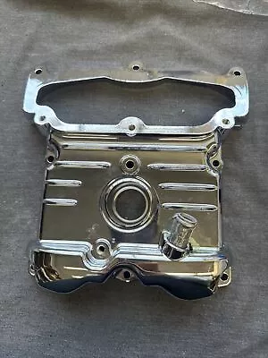 02-12 Harley Davidson VROD V-Rod REAR CYLINDER HEAD CAM COVER 17663-01K Chrome • $80