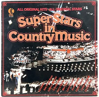 Super Stars In Country Music 1978 K-Tel WU 3430 Vinyl LP All Original Hits • $5.38