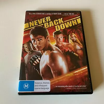 Never Back Down - DVD **Free Postage** • $7.95