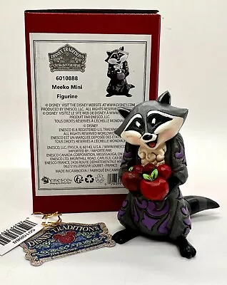 $22.47 • Buy MEEKO 3  Mini Figure Disney Traditions Jim Shore Pocahontas Sidekick Raccoon NEW