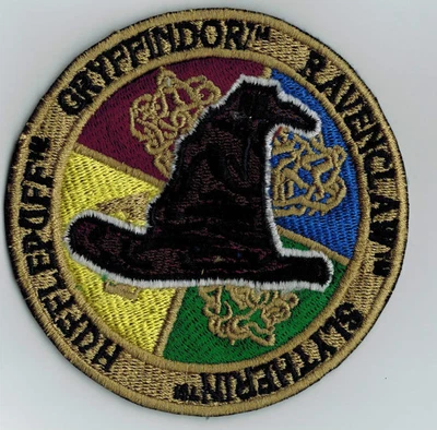 $9.99 • Buy Hufflepuff Gryffindor Ravenclaw Slytherin Patch Iron On Or Sew On 3.75 