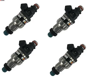 4 Pcs Of 750cc Fuel Injectors For 92-96  B16 B18 B20 D16 D18 F22 H22 H22A VTEC • $87.99