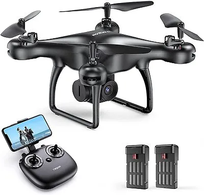 $55.99 • Buy Tomzon D28 Camera Drone FPV 1080P RC Quadcopter Helicopter 3D Flip For Kids Xmas