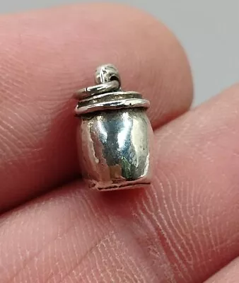 Unknown Silver Barrel Pendent Metal Detecting Find (293) • £0.99