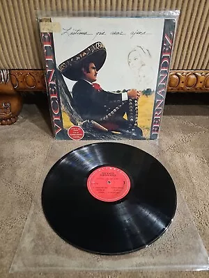 VICENTE FERNANDEZ LASTIMA QUE SEAS AJENA VINYL LP OG 12  Vinyl Colombia - VG++ • $35