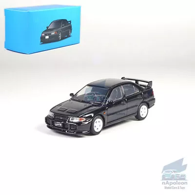 1:64 Mitsubishi Lancer Evolution III Model Car Diecast Vehicle Collection Black • $26.22