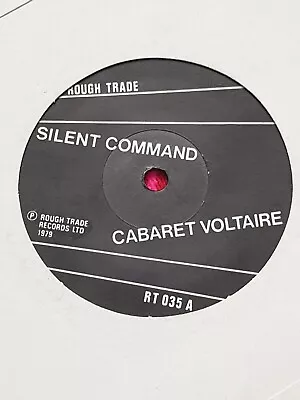 Cabaret Voltaire  SILENT COMMAND Rough Trade 7  45 UK 1980 Industrial Electronic • £3