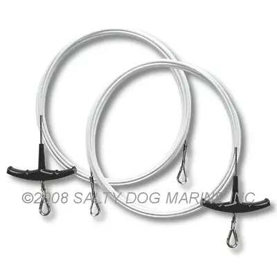 Nacra 5.2 Trapeze Wires White (2) - New ( #283551 ) • $54