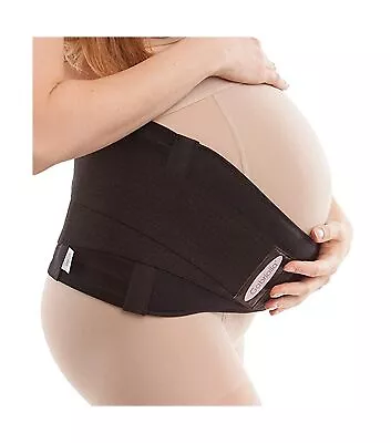 GABRIALLA Pregnancy Belly Band - Strong Support 8  Wide Made In USA Black • $55.76