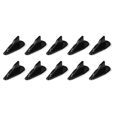 $9.99 • Buy Universal EVO Style PP Roof Shark Fins Spoiler Wing Kit Vortex Generator 10PC