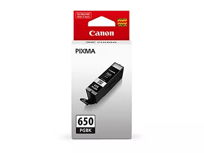 Canon PGI-650 Black Ink Cartridge PGI650BK PIXMA MG7560 MG5660 MG6660 650 PGBK • $39