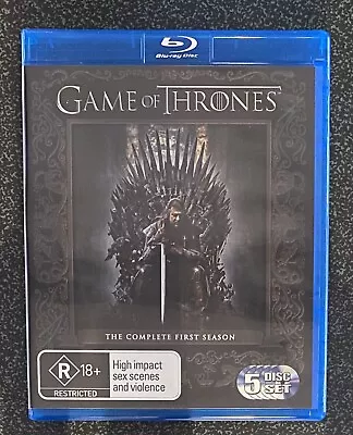 Game Of Thrones : Season 1 (Blu-ray 2011) Free Postage • $6.36