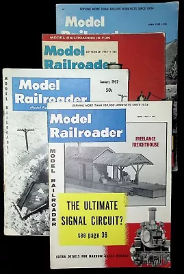 You Pick ~ Mixed Lot Of Model Railroader Magazines ~Individual Issues ~Discounts • $3.99
