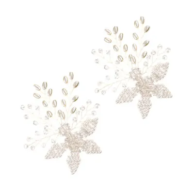 £8.13 • Buy  Wedding Shoe Buckle Crystal Bride Pearl Ornaments Rinestone Buckles
