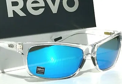$278.88 • Buy Revo JUDE Clear Polished POLARIZED Blue Crystal GLASS H2O Sunglasses 1196 09 H20