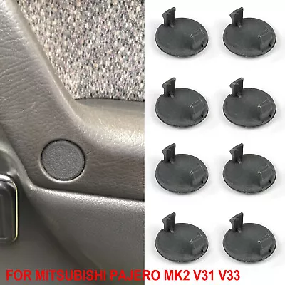 8Pcs Car Interior Inner Door Grab Handle Screw Caps Covers For Mitsubishi Pajero • $5.12