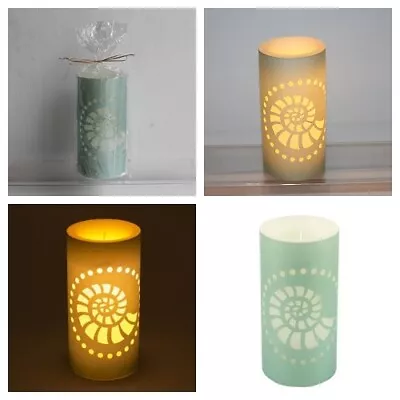 £12.75 • Buy LED Candle Shell Design In A Gift Bag * Requires 2 X AA Batteries  15 Cm