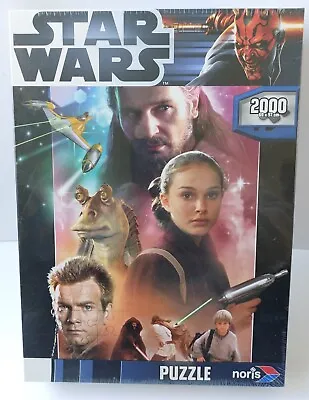 Star Wars - Episode 1 - The Phantom Menace - 2000 Piece Puzzle - Sealed • £12.99