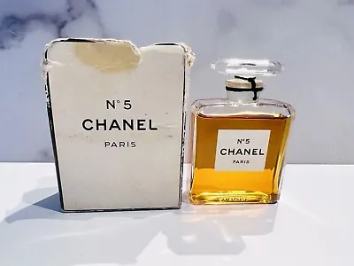 Vintage Chanel Paris No 5 Extrait Eau De Perfume 28ml • $550