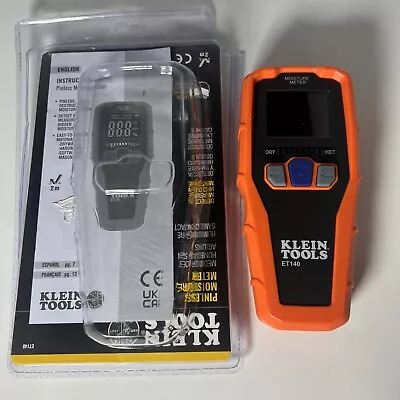 Klein Tools ET140 Pinless Moisture Meter • $38